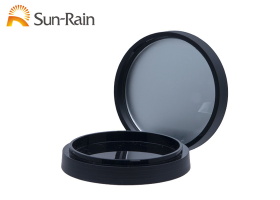 Làm đẹp Mỹ phẩm Blusher Nhựa Black ABS Blush Case Với Mirror SF0806A