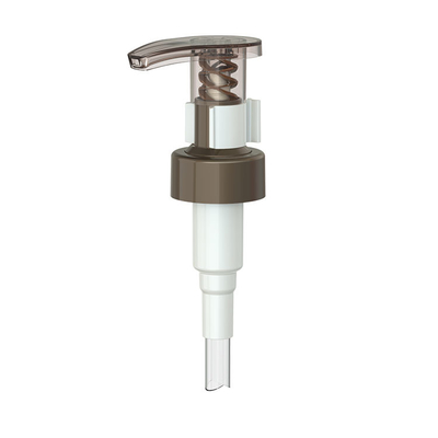 28/410 33/410 Tất cả nhựa PP máy bơm kem dưỡng da Máy phân phối máy bơm kem dưỡng da đơn không kim loại cho chai dầu gội