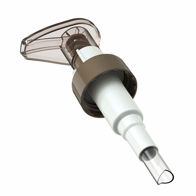 28/410 33/410 Tất cả nhựa PP máy bơm kem dưỡng da Máy phân phối máy bơm kem dưỡng da đơn không kim loại cho chai dầu gội