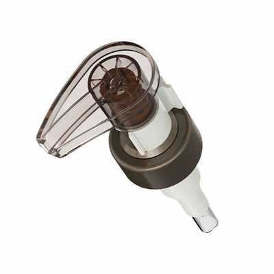 28/410 33/410 Tất cả nhựa PP máy bơm kem dưỡng da Máy phân phối máy bơm kem dưỡng da đơn không kim loại cho chai dầu gội
