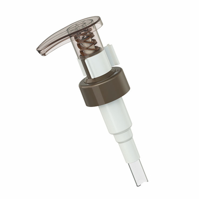 28/410 33/410 Tất cả nhựa PP máy bơm kem dưỡng da Máy phân phối máy bơm kem dưỡng da đơn không kim loại cho chai dầu gội