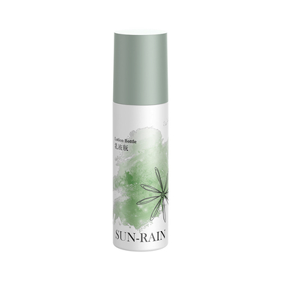 Beauty Custom Single Wall Green Cosmetic Serum Lotion chai 120ml Với máy pha