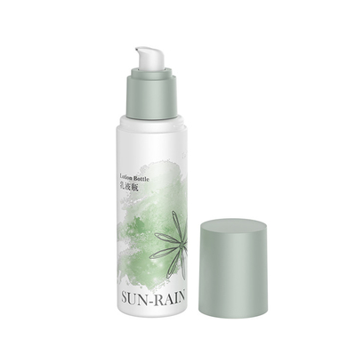 Beauty Custom Single Wall Green Cosmetic Serum Lotion chai 120ml Với máy pha