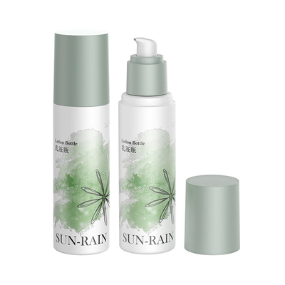 Beauty Custom Single Wall Green Cosmetic Serum Lotion chai 120ml Với máy pha