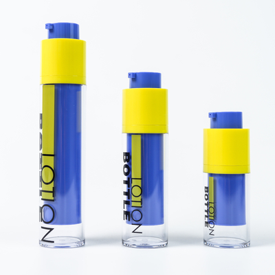 Thời trang 15ml 30ml 50ml Cosmetic Rotating Bottle For Skincare Packaging with Screen Print
