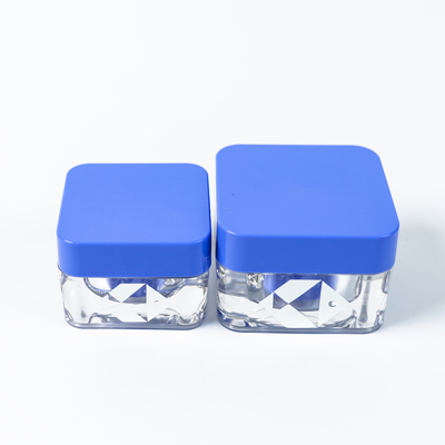 Thùng kem da mặt hình vuông 30g 50g Acrylic Square với in chuyên nghiệp