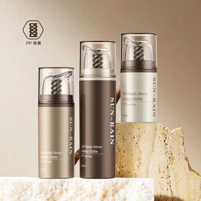Lotion không khí mỹ phẩm chăm sóc da Bao bì Máy bơm chai tùy chỉnh 15ml 30ml 50ml mỹ phẩm Mini