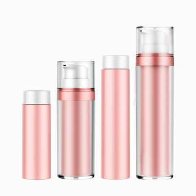 30ml 50ml Bơm PET Bao bì mỹ phẩm có thể thay thế PET Double Wall Face Cream