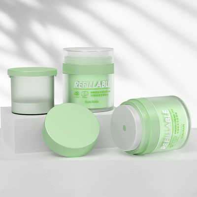 Dòng mẫu miễn phí 50ml Nạp lại bình bơm không khí cho Lotion huyết thanh nền tảng