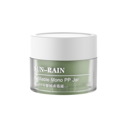 Nhựa PP kem mỹ phẩm bình nồi bình chứa 50ml 100ml 150ml 200ml