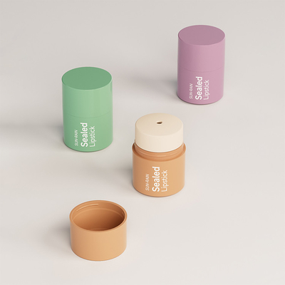 Tùy chỉnh 15g Rotate Lip Gloss Lip Mask Lip Plastic Blush Stick Solid Balm Deodorant Tube Makeup Container