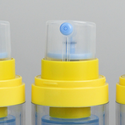 Các nhà sản xuất chai PET hai bức tường có thể lấp đầy lại 30ml bơm không khí
