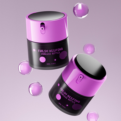 Dòng mẫu miễn phí 50ml Tươi giữ không khí máy bơm chai cho nền tảng Lotion huyết thanh