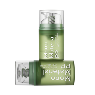 Eco Friendly Mono Airless Pump Bottle All Plastic PP Cosmetic Bottles Không khí cho bao bì chăm sóc cá nhân
