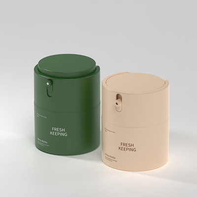 Nhập xưởng bán buôn 50ml không khí chai tùy chỉnh huyết thanh vòng xoay xoay PP với bơm giữ tươi